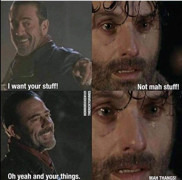 The Walking Dead 25 Rick Vs Negan Memes That Show Who The Real Leader Is The Walking Dead 25 Rick Vs Negan Memes That Show Who The Real Leader Is